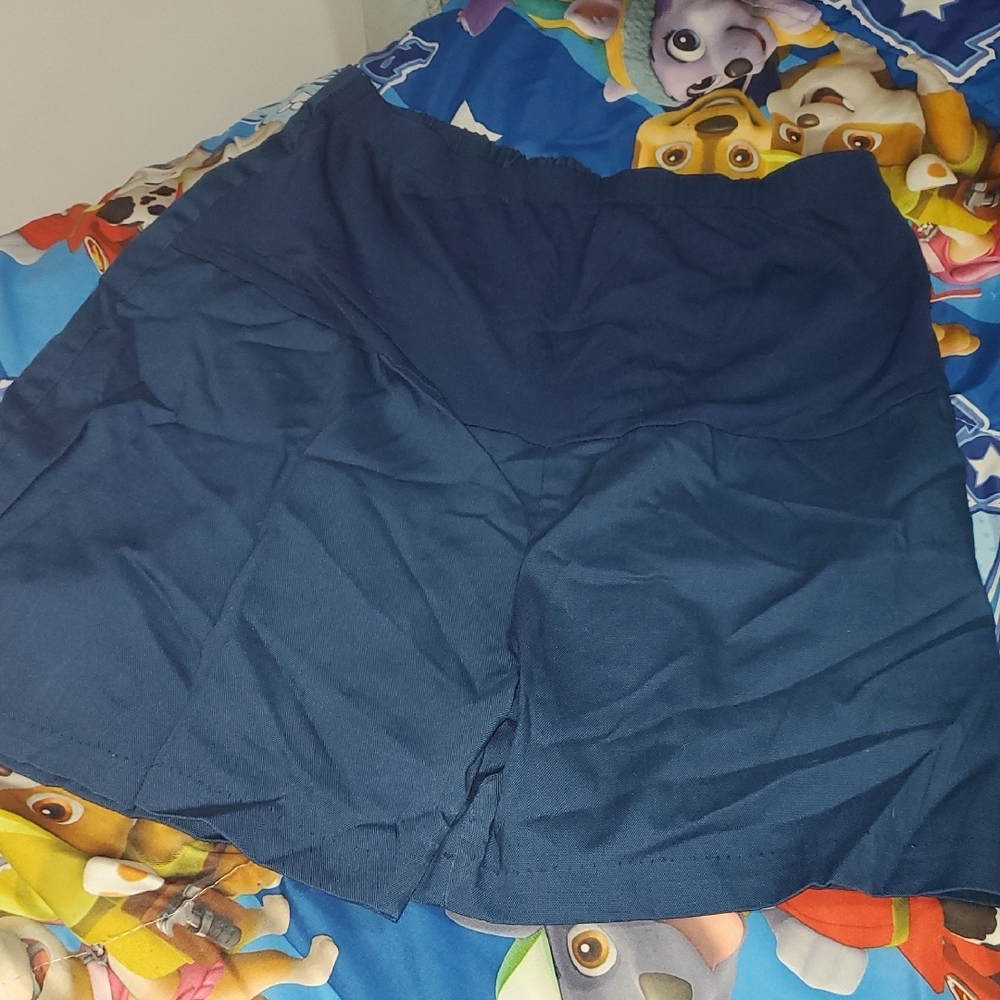 ❤️‍🔥10/$10❤️‍🔥 Vintage Women's Maternity Navy Blue Shorts Size 14